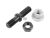 DT Spare Parts 10.10048 Radbolzen, komplett, M22 x 2, LTh1: 50 mm, M22 x 1,5, LTh2: 26 mm, D: 32 mm, L: 114 mm, L1: 49 mm, L2: 60 mm, 10.9 passend für BPW
