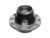 DT Spare Parts 10.10417 Radnabe, ohne Lager, d1: 110 mm, d2: 130 mm, D: 270 mm, 10 bores, b: 22 mm, P: 225 mm, M125 x 2, H: 194 mm passend für BPW