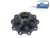 DT Spare Parts 10.10424 Radnabe, ohne Lager, d1: 120 mm, d2: 150 mm, D: 380 mm, 10 bores, b: 22 mm, P: 335 mm, M125 x 2, H: 205 mm passend für Multimarken