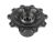 DT Spare Parts 10.10425 Radnabe, mit Lager, d1: 120 mm, d2: 150 mm, D: 380 mm, 10 bores, b: 22 mm, P: 335 mm, M136 x 2,5, H: 224 mm passend für BPW