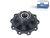 DT Spare Parts 10.10432 Radnabe, mit Lager, d1: 120 mm, d2: 150 mm, D: 380 mm, 10 bores, b: 22 mm, P: 335 mm, M125 x 2, H: 205 mm passend für BPW