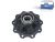 DT Spare Parts 10.10434 Radnabe, mit Lager, d1: 120 mm, d2: 150 mm, D: 380 mm, 10 bores, b: 22 mm, P: 335 mm, H: 180 mm passend für BPW