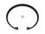 DT Spare Parts 10.10514 Sicherungsring, d: 122 mm, S: 4 mm, DIN 472 passend für BPW