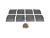 DT Spare Parts 10.13000 Trommelbremsbelagsatz, Achssatz - Übergröße, D: 420 mm, W: 200 mm, S: 17,8 mm passend für Multimarken