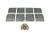 DT Spare Parts 10.13007 Trommelbremsbelagsatz, Achssatz, W: 150 mm, S: 18 mm passend für BPW