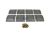 DT Spare Parts 10.13008 Trommelbremsbelagsatz, Achssatz, W: 220 mm, S: 17,8 mm passend für BPW