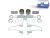 DT Spare Parts 10.13309 Reparatursatz, Bremsbacke passend für BPW