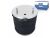 DT Spare Parts 10.16013 Luftfederbalg, mit Stahlkolben, D: 260 mm, Dmax: 315 mm, M12 x 1,75, M22 x 1,5, L: 340 mm passend für BPW