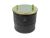 DT Spare Parts 10.16047 Luftfederbalg, mit Kunststoffkolben, D: 260 mm, Dmax: 315 mm, M12, M20 x 1,5, L: 340 mm passend für BPW