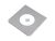 DT Spare Parts 10.16428 Platte, L: 105 mm, W: 105 mm, H: 4,5 mm passend für BPW