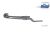 DT Spare Parts 10.16483 Blattfeder, L: 1015 mm, W: 100 mm, H: 86 mm, 2x40 passend für BPW