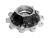 DT Spare Parts 10.20401 Radnabe, ohne Lager, d1: 147 mm, d2: 147 mm, D: 376,5 mm, 10 bores, b: 23,4 mm, H: 173 mm passend für Meritor