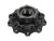 DT Spare Parts 10.20404 Radnabe, mit Lager, d1: 147 mm, d2: 147 mm, D: 376,5 mm, 10 bores, b: 23,4 mm, H: 173 mm passend für Meritor