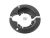 DT Spare Parts 10.23270 Bremsschild, d: 152,5 mm, D: 350 mm, H: 62,5 mm passend für Meritor