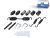 DT Spare Parts 10.23303 Reparatursatz, Bremsbacke passend für Meritor