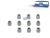 DT Spare Parts 10.24321 Reparatursatz, Bremssattel passend für Multimarken