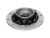 DT Spare Parts 10.30401 Radnabe, ohne Lager, für Trommelbremse, d1: 175 mm, d2: 175 mm, D: 380 mm, 10 bores, b: 22 mm, H: 125 mm passend für SAF