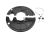 DT Spare Parts 10.33275 Bremsschild, d: 127 mm, D: 400 mm, H: 25 mm passend für SAF