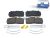 DT Spare Parts 10.34128 Scheibenbremsbelagsatz, W: 210 mm, S: 30 mm, H: 93,8 mm passend für Multimarken
