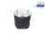 DT Spare Parts 10.36001 Luftfederbalg, ohne Kolben, D1: 248 mm, D2: 259 mm, M12, M22 x 1,5, L: 445 mm passend für SAF