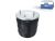 DT Spare Parts 10.36018 Luftfederbalg, mit Kunststoffkolben, D: 260 mm, Dmax: 330 mm, M12 x 1,75, M22 x 1,5, L: 370 mm passend für SAF