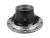 DT Spare Parts 10.40401 Radnabe, ohne Lager, d1: 152,4 mm, d2: 152,4 mm, D: 375 mm, 10 bores, b: 25,5 mm, H: 230,5 mm passend für Fruehauf