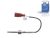DT Spare Parts 11.80629 Abgastemperatursensor, M14 x 1,5, SW: 17, L: 310 mm, L: 165 mm, 2 poles passend für Multimarken