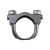 Bügel m. Befestigungslasche, 2 x M10, für Tragrohr 40 mm 125381077 Suer