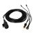 Verteilerkabel, 12 V, 8,50 m, 13-pol. Stecker, 2x 5-pol. Baj. 127551576 Suer