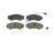 DT Spare Parts 12.93103 Scheibenbremsbelagsatz, ohne Zubehör, W: 164,5 mm, S: 18,3 mm, H: 69 mm passend für Multimarken
