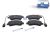 DT Spare Parts 12.93110 Scheibenbremsbelagsatz, W: 136,8 mm, S: 19,1 mm, H: 48,9 mm passend für Multimarken