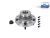DT Spare Parts 13.14150 Radnabe, d: 45 mm, D: 198,5 mm, M12 x 1,5 passend für Ford
