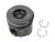 DT Spare Parts 13.47205 Kolben, komplett mit Ringen, D: 86 mm, L: 74,1 mm passend für Ford