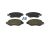 DT Spare Parts 13.93104 Scheibenbremsbelagsatz, W: 168,9 mm, S: 17,7 mm, H: 65 mm passend für Ford