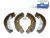 DT Spare Parts 13.93125 Bremsbackensatz, mit Belägen, D: 254 mm, W: 52 mm passend für Ford