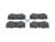 DT Spare Parts 14.94000 Scheibenbremsbelagsatz passend für Toyota