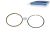 DT Spare Parts 1.10188 Dichtringsatz, Abgaskrümmer, d: 61 mm, D: 66 mm, S: 2,4 mm passend für Scania
