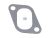 DT Spare Parts 1.10203 Dichtung, Abgaskrümmer, L: 100 mm, W: 62 mm, S: 1,4 mm passend für Scania