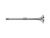 DT Spare Parts 1.10761 Auslassventil, D1: 10 mm, D2: 41 mm, L: 171,5 mm, ?: 46 ° passend für Scania