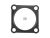 DT Spare Parts 1.14625 Dichtung, Nebenantrieb, d: 80 mm, Lb: 13 mm, L: 100 mm, W: 100 mm, S: 0,38 mm passend für Scania