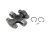 DT Spare Parts 1.15203 Zapfenkreuz, komplett, D: 48 mm, M16x2, L: 161 mm passend für Scania