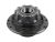 DT Spare Parts 1.17313 Radnabe, mit Lager, d1: 146,9 mm, d2: 146,9 mm, D: 375 mm, 10 bores, b: 22,3 mm, P: 335 mm, H: 210 mm passend für Scania