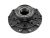 DT Spare Parts 1.17314 Radnabe, mit Lager, d1: 147 mm, d2: 127 mm, D: 380 mm, 10 bores, b: 22,3 mm, H: 210,5 mm passend für Scania