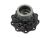 DT Spare Parts 1.17319 Radnabe, ohne Lager, d1: 153,6 mm, d2: 127 mm, D: 382 mm, 10 bores, b: 24 mm, P: 335 mm, H: 194 mm passend für Scania