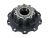 DT Spare Parts 1.17329 Radnabe, mit Lager, d1: 147 mm, d2: 147 mm, D: 375 mm, 10 bores, b: 24 mm, H: 213 mm passend für Scania