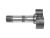 DT Spare Parts 1.18790 Bremsnockenwelle, rechts, D: 38 mm, SAE 1 1/2'' 10, L1: 199,5 mm, L2: 40 mm, L3: 148,5 mm, 10 teeth passend für Scania