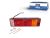 DT Spare Parts 1.21246 Rückleuchte, links, 24 V, P21W, R5W, L: 464 mm, H: 130 mm passend für Scania