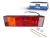 DT Spare Parts 1.21247 Rückleuchte, rechts, 24 V, P21W, R5W, L: 464 mm, H: 130 mm passend für Scania