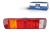 DT Spare Parts 1.21426 Rückleuchte, links, 24 V, Lb: 152 mm, M8, L: 515 mm, H: 130 mm, T: 80 mm passend für Scania