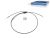 DT Spare Parts 1.22928 Seilzug, Frontklappe, L1: 2010 mm, L2: 365 mm, L3: 490 mm passend für Scania